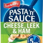 Read more about the article Batchelors Pasta ‘n’ Sauce Cheese, Leek & Ham Pasta Ready Meal, 99 g Packet (Pack of 7)