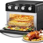 Read more about the article FOHERE Air Fryer Oven 23L Mini Oven, Multi-function Countertop Convection Oven with Rotisserie, Oil Free Cooking, Independent Temp Control for Energy Save, 6 Accessories & 100 Recipes, 1700W