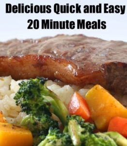 Read more about the article Quick and Easy 20 Minute Meals (Delicious Mini Book Book 4)