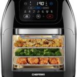 Read more about the article CHEFMAN Multifunctional Digital Air Fryer+ Rotisserie, Dehydrator, Convection Oven, 17 Presets Fry, Roast, Dehydrate, Bake, XL 10L Family Size, 1800W, Auto Shutoff, Large Easy-View Window, Black