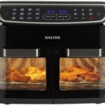 Read more about the article Salter EK5668GW Dual View Air Fryer Oven – XL Multi-Cooker with 12L Capacity, Add Divider for 5L Dual Cooking, Removable Easy Clean Accessory Kit, 11 Cooking Function with Multi-Level Cooking, 2600 W