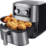 Read more about the article Air Fryer Oven, Uten 5.5L Air Fryers Home Use 1700W with Rapid Air Technology for Healthy Oil Free & Low Fat Cooking, Baking and Grilling with Recipe