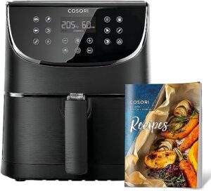Read more about the article COSORI Air Fryer 5.5L Capacity,Oil Free, Energy and Time Saver with 11 Presets with 100 Recipes Cookbook, Non-Stick, Dishwasher Safe Basket,1700-Watt, CP158-AF