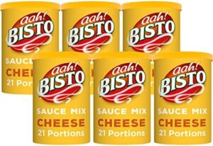 Read more about the article Bisto Sauce Cheese Granules | Quick and Easy to make Deliciously Creamy Cheese Sauce Mix | Staple for Family Meals | Pack of 6 x 185g