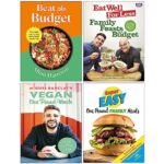 Read more about the article Beat the Budget, Family Feasts on a Budget, Vegan One Pound Meals & Super Easy One Pound Family Meals 4 Books Collection Set