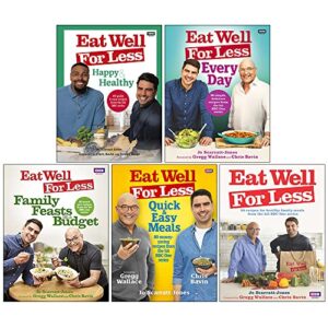 Read more about the article Eat Well For Less Collection 5 Books Set By Jo Scarratt-Jones (Happy & Healthy, Every Day, Family Feasts on a Budget, Quick and Easy Meals, Eat Well for Less)