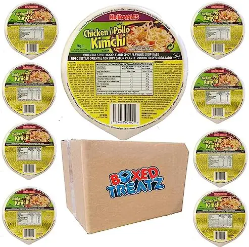 You are currently viewing Mr Noodles Kimchi Chicken 12 x 86g Oriental Style Noodle Dish With Spicy Flavour Soup Base Quick & Easy Meal Boxed Treatz